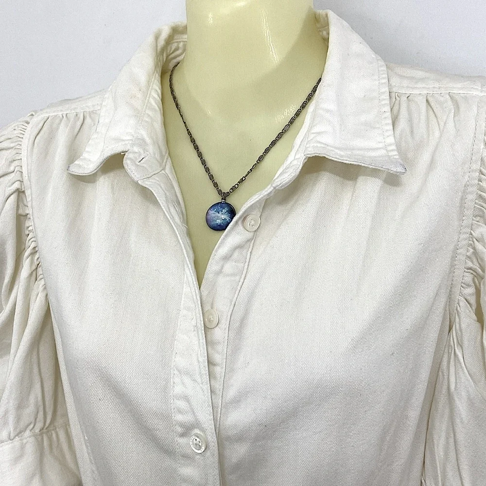 Frame Dress White Mini Cotton Nwot  SP - Picture 2 of 7